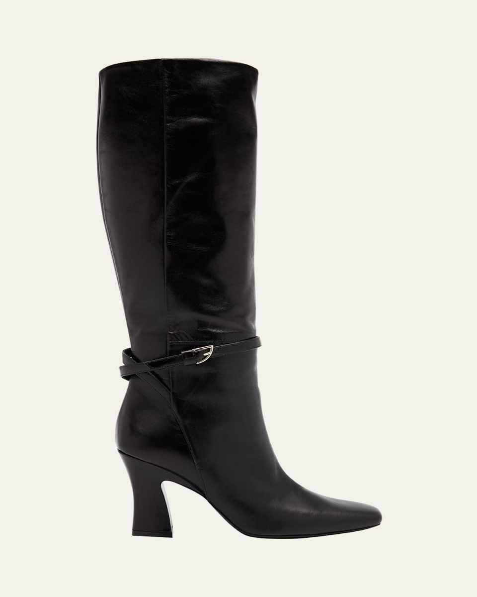 Nodstalgia Scarlett Leather Knee-High Boots